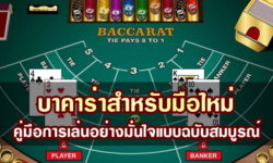 บาคาร่าสำหรับมือใหม่ : คู่มือการเล่นอย่างมั่นใจแบบฉบับสมบูรณ์